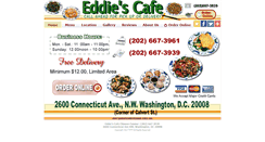 Desktop Screenshot of eddiescafedc.com